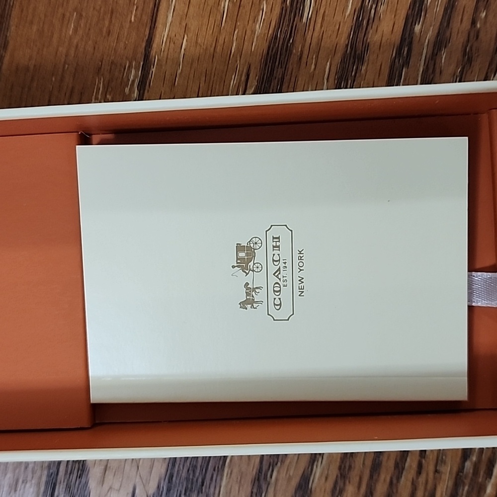 NWT Coach Pink and Orange Stainless Steel Watch - Picture 9 of 13